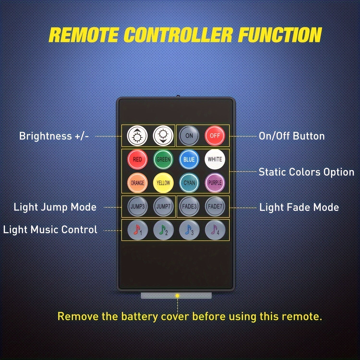 طقم إضاءة نيون RGB للسيارة من AnautosL - شرائط إضاءة داخلية مقاومة للماء مع مزامنة مع الموسيقى، تحكم عن بعد وتركيب سهل