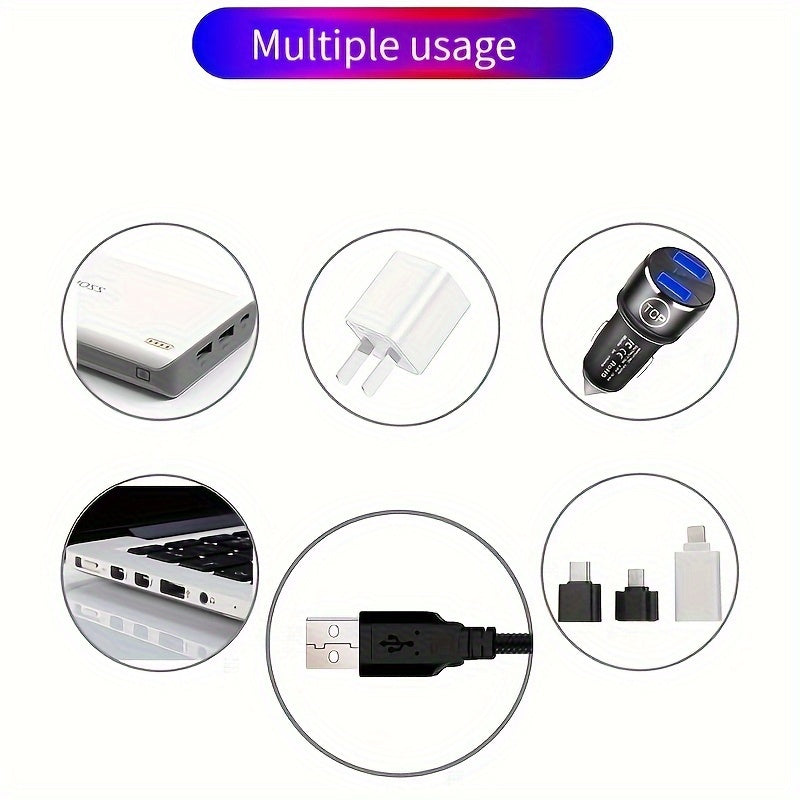 أنر ديكور منزلك وإكسسوارات سيارتك مع هذا ضوء الأجواء عبر USB